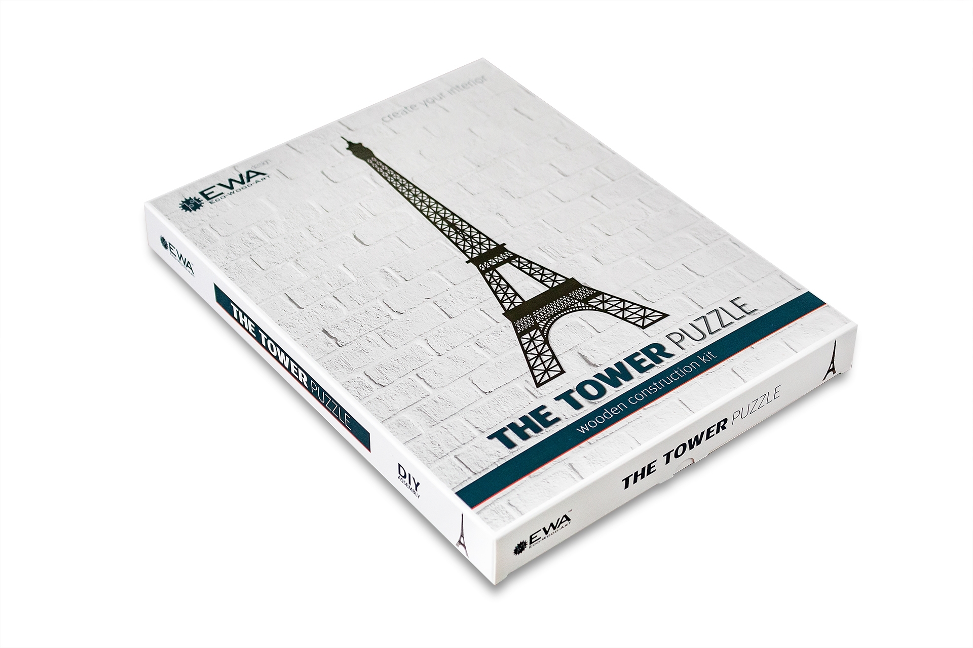 Купить Деревянный декор настенный, панно EWA Design Эйфелева башня оптом