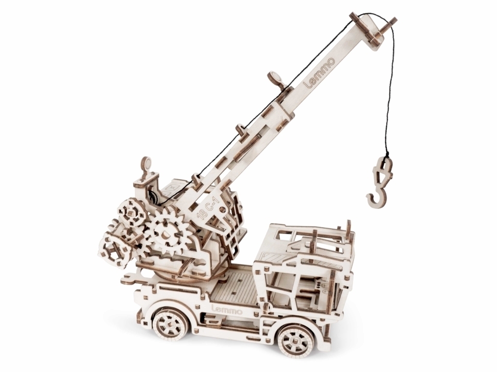 Купить Конструктор 3D деревянный Lemmo Кран ЛТ-18С оптом
