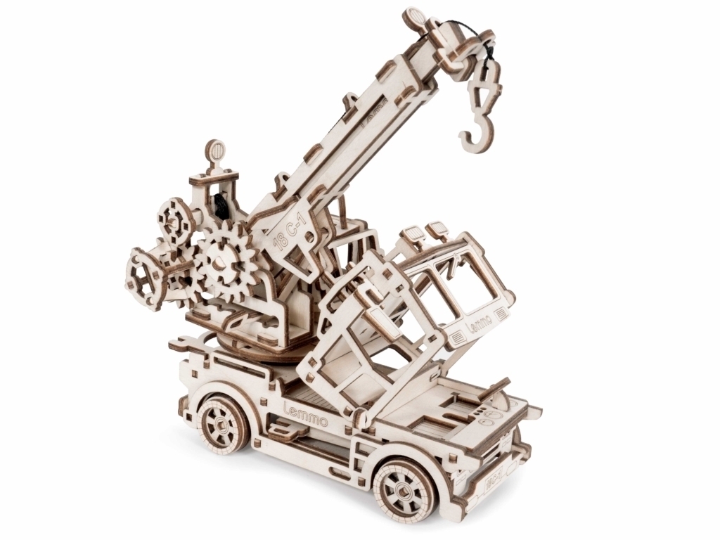 Купить Конструктор 3D деревянный Lemmo Кран ЛТ-18С оптом