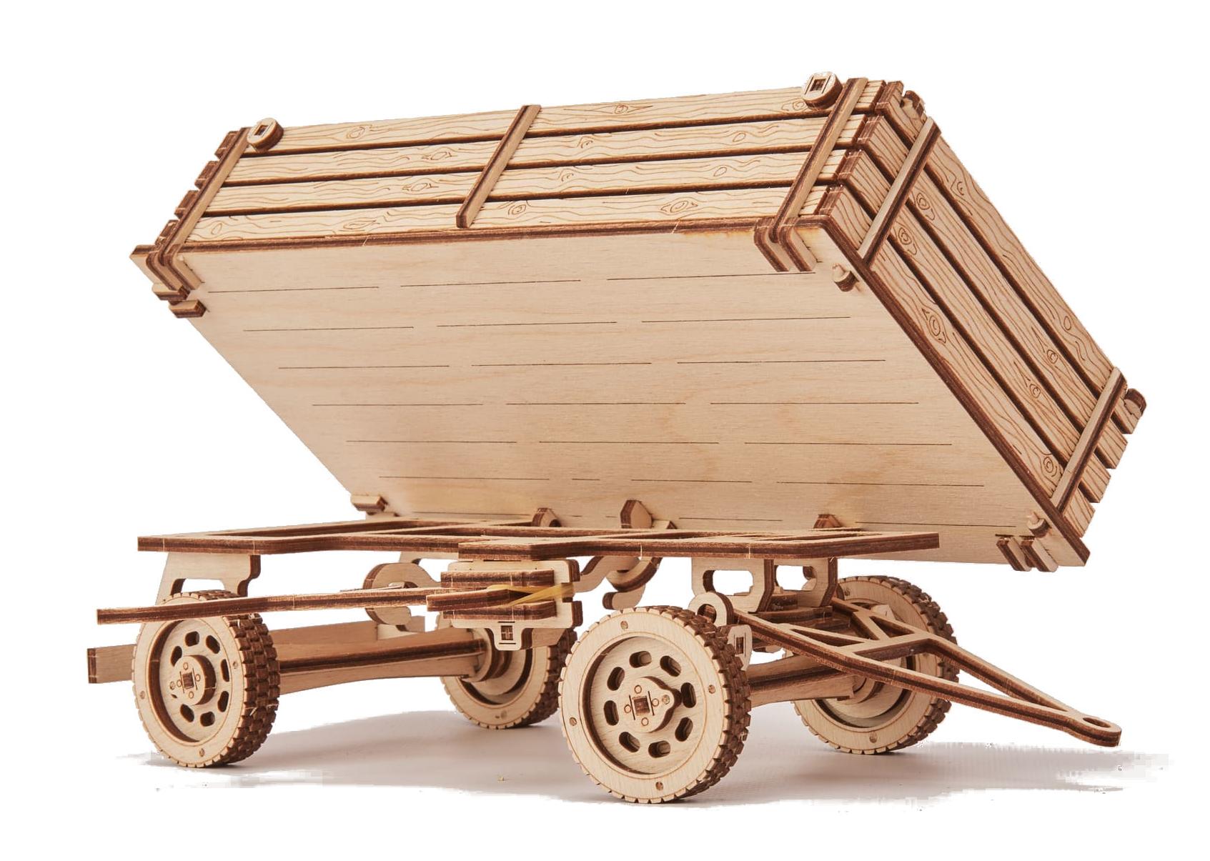 Купить Механическая сборная модель Wood Trick Прицепы для трактора оптом