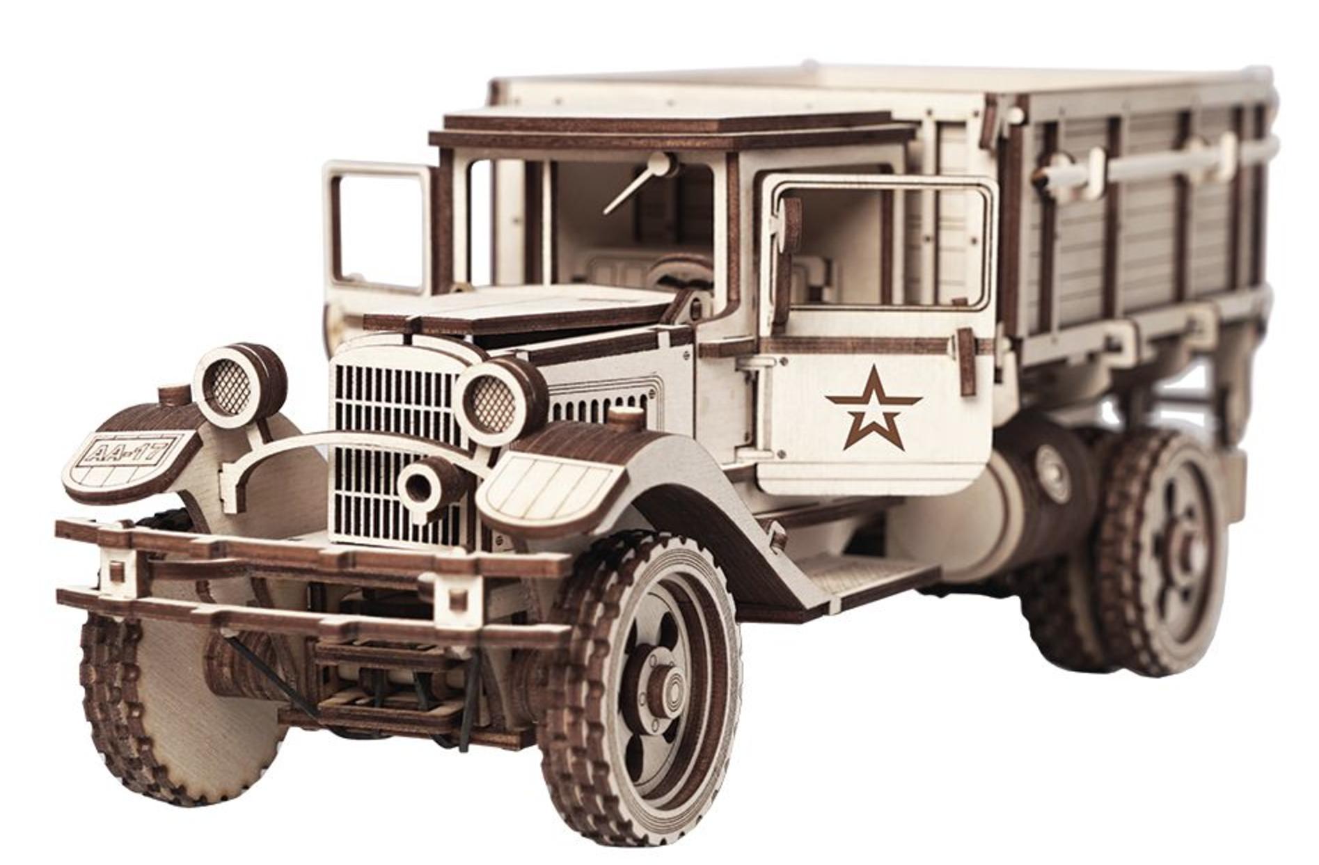 Купить Конструктор из дерева "Армия России" Грузовик "Полуторка" Кузов оптом