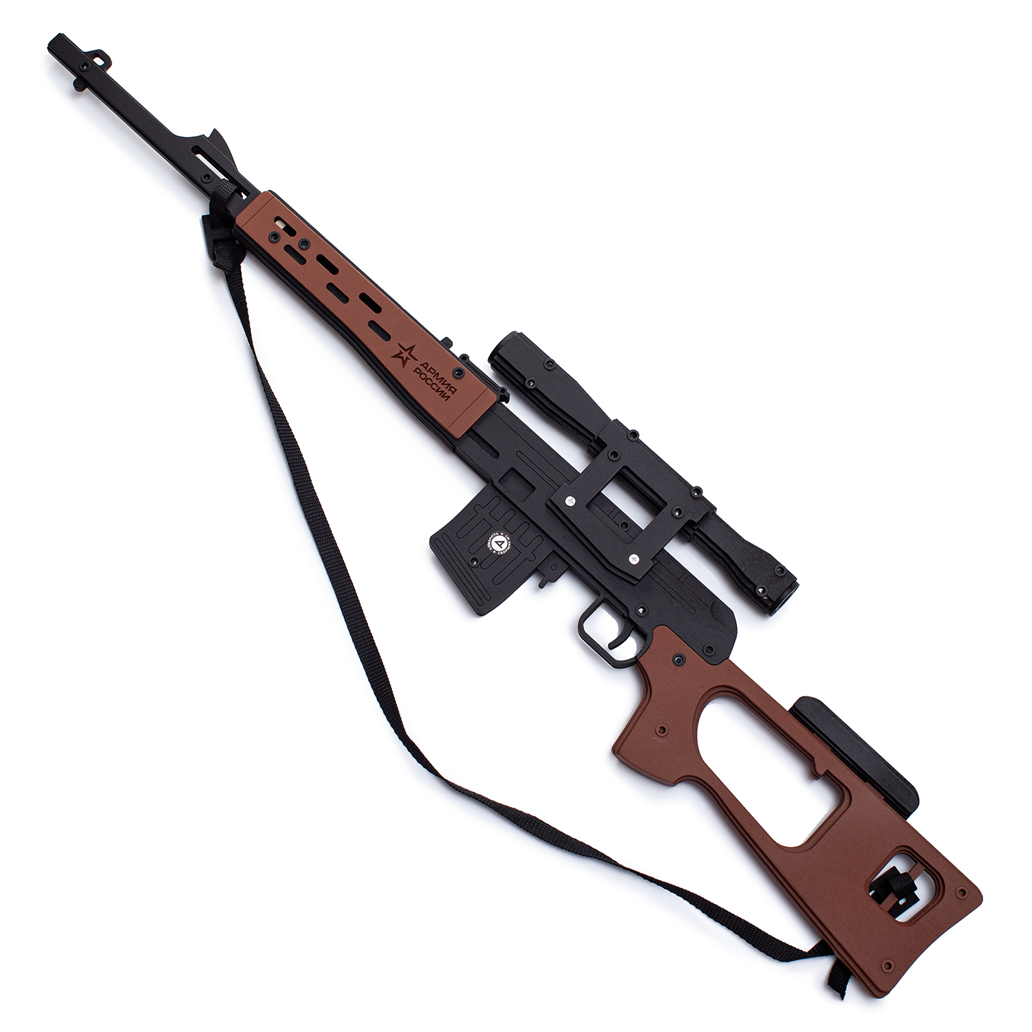 Резинкострел из дерева Армия России СВД (Снайперская винтовка)