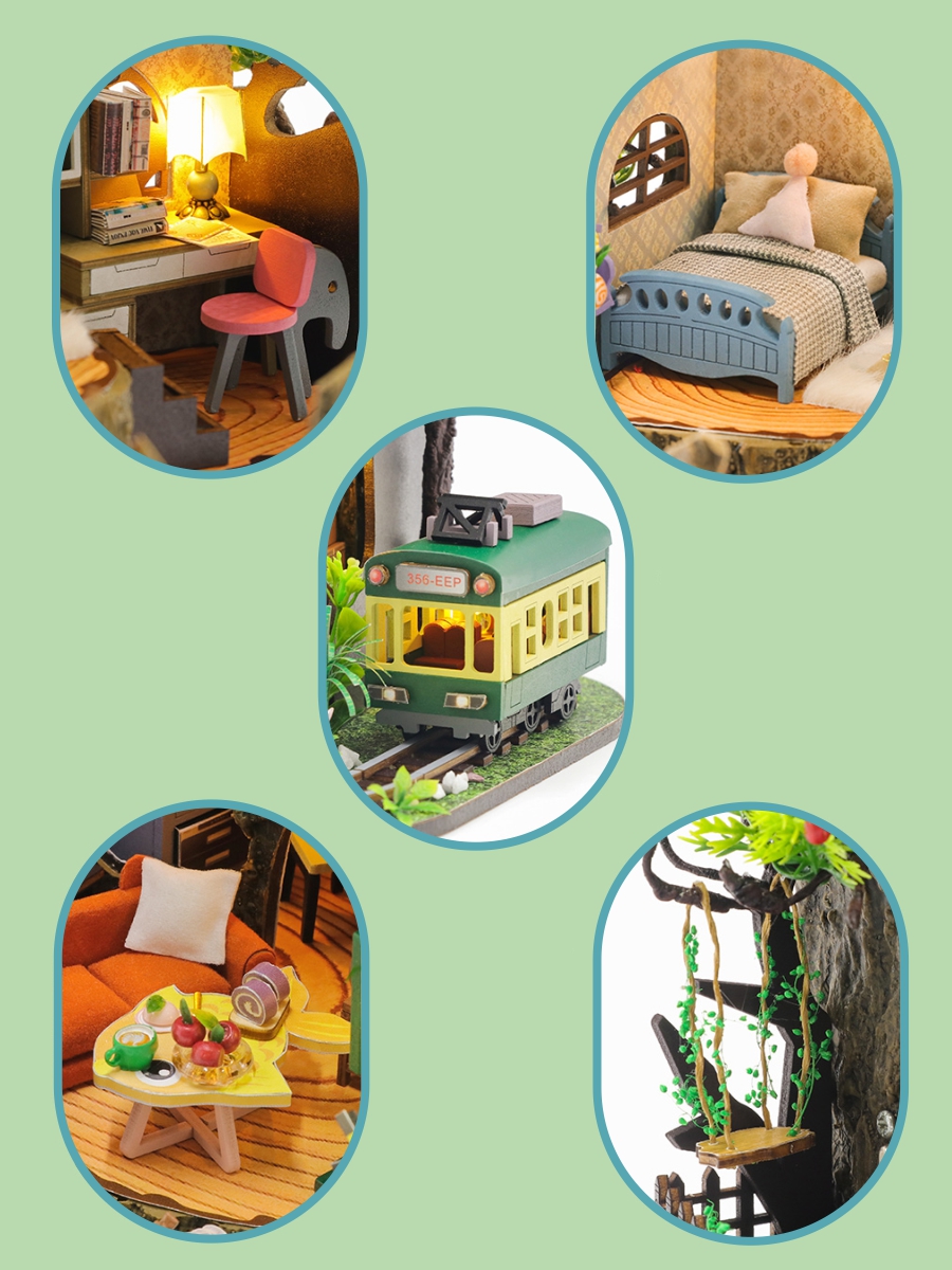 Купить Румбокс, интерьерный конструктор MiniHouse Лесная сказка оптом