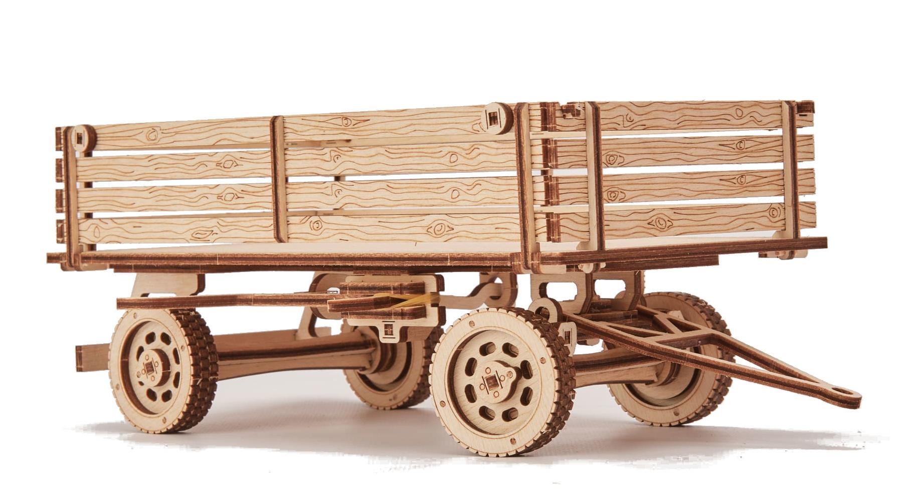 Купить Механическая сборная модель Wood Trick Прицепы для трактора оптом