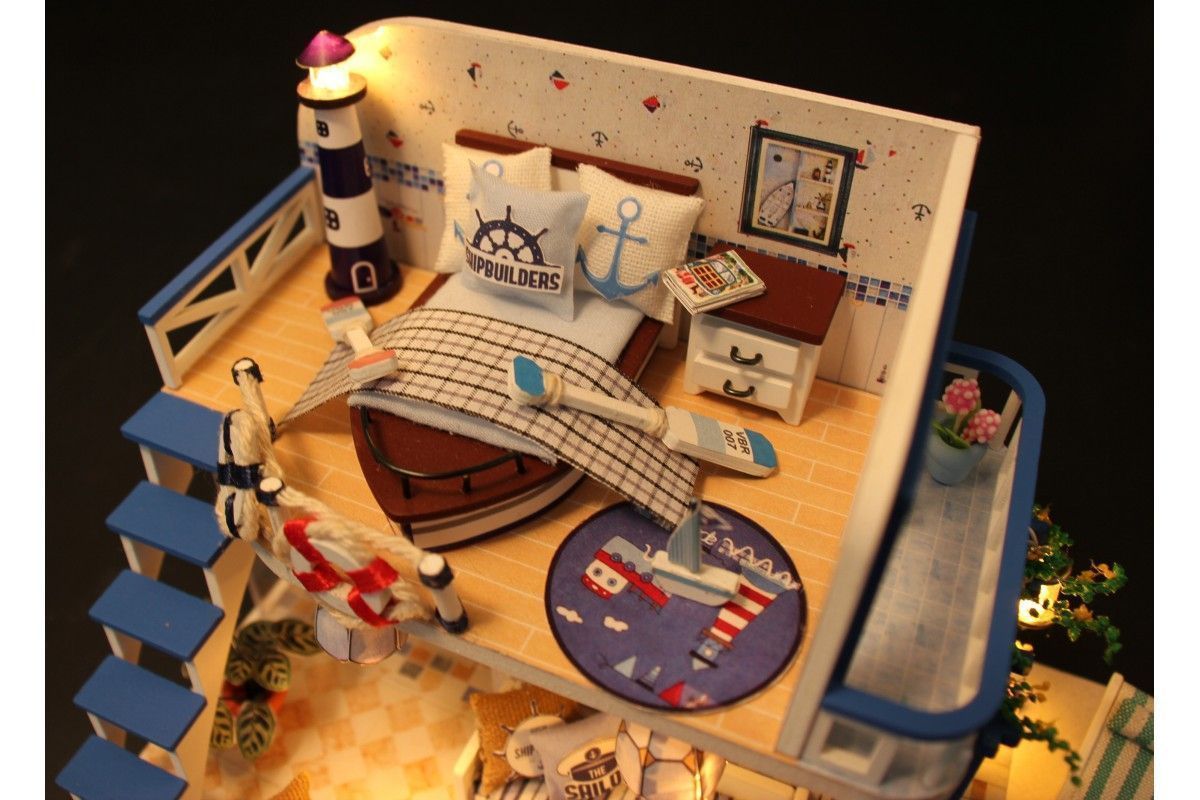 Купить Румбокс, интерьерный конструктор MiniHouse Домик у моря  оптом