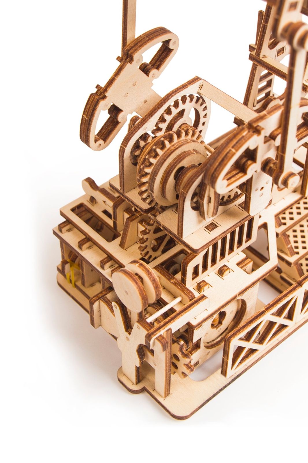 Купить Механический 3D-пазл из дерева Wood Trick Нефтяная Вышка оптом