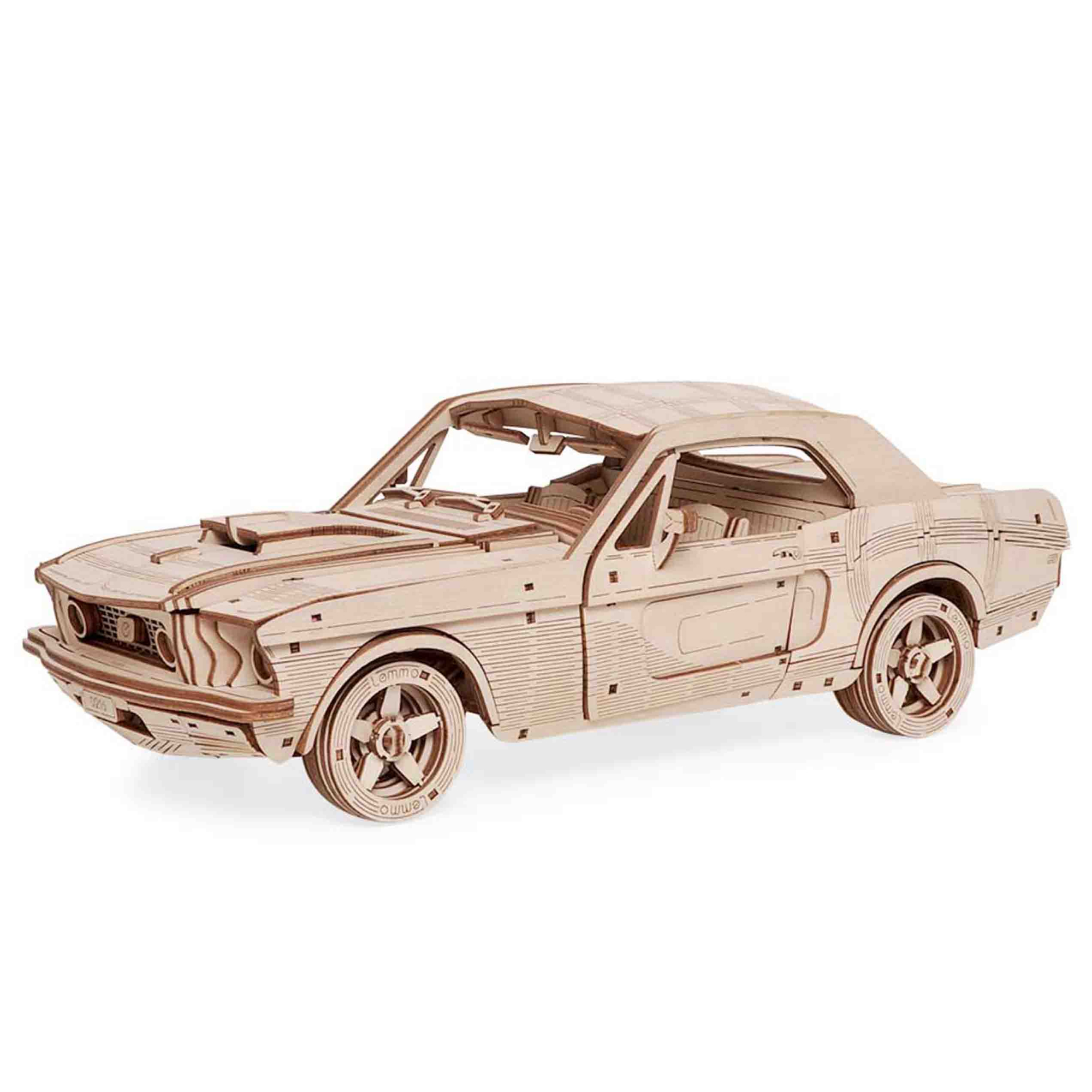Купить Сборная модель из дерева Lemmo Автомобиль "Чёрная Кобра" оптом