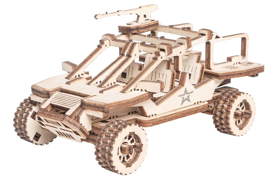 Купить Деревянный конструктор, сборная модель Армия России Тактический Вездеход оптом