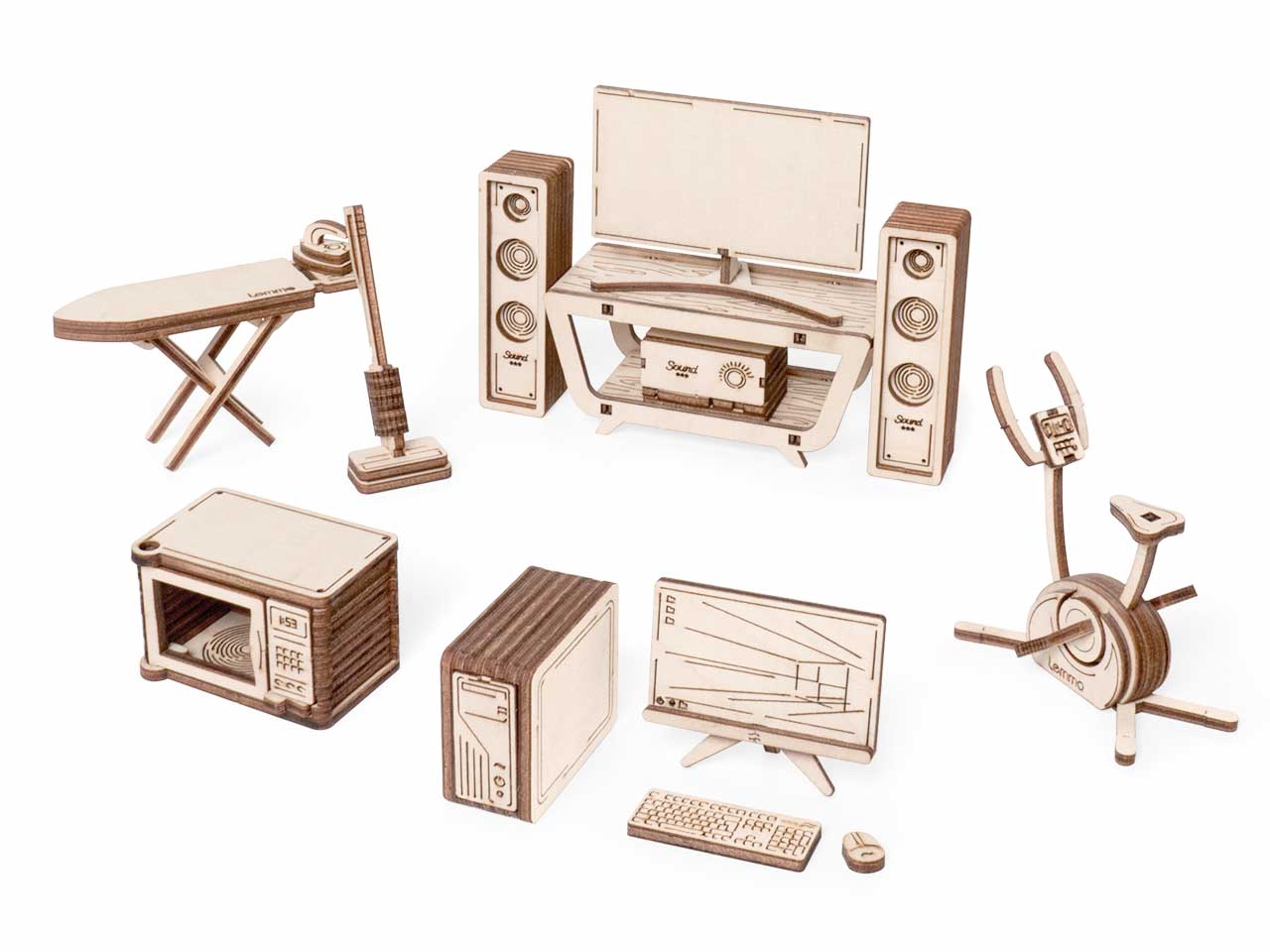 Купить Набор кукольной мебели Lemmo Бытовая Техника для дома оптом