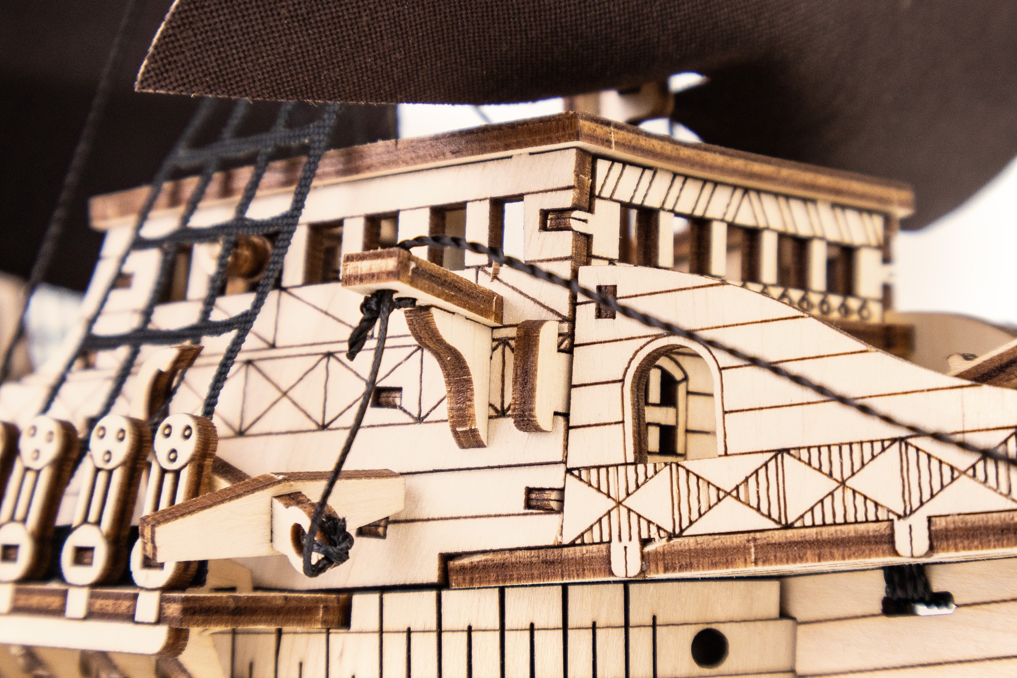 Купить Сборная модель, деревянный конструктор EWA Корабль Владыка Морей оптом