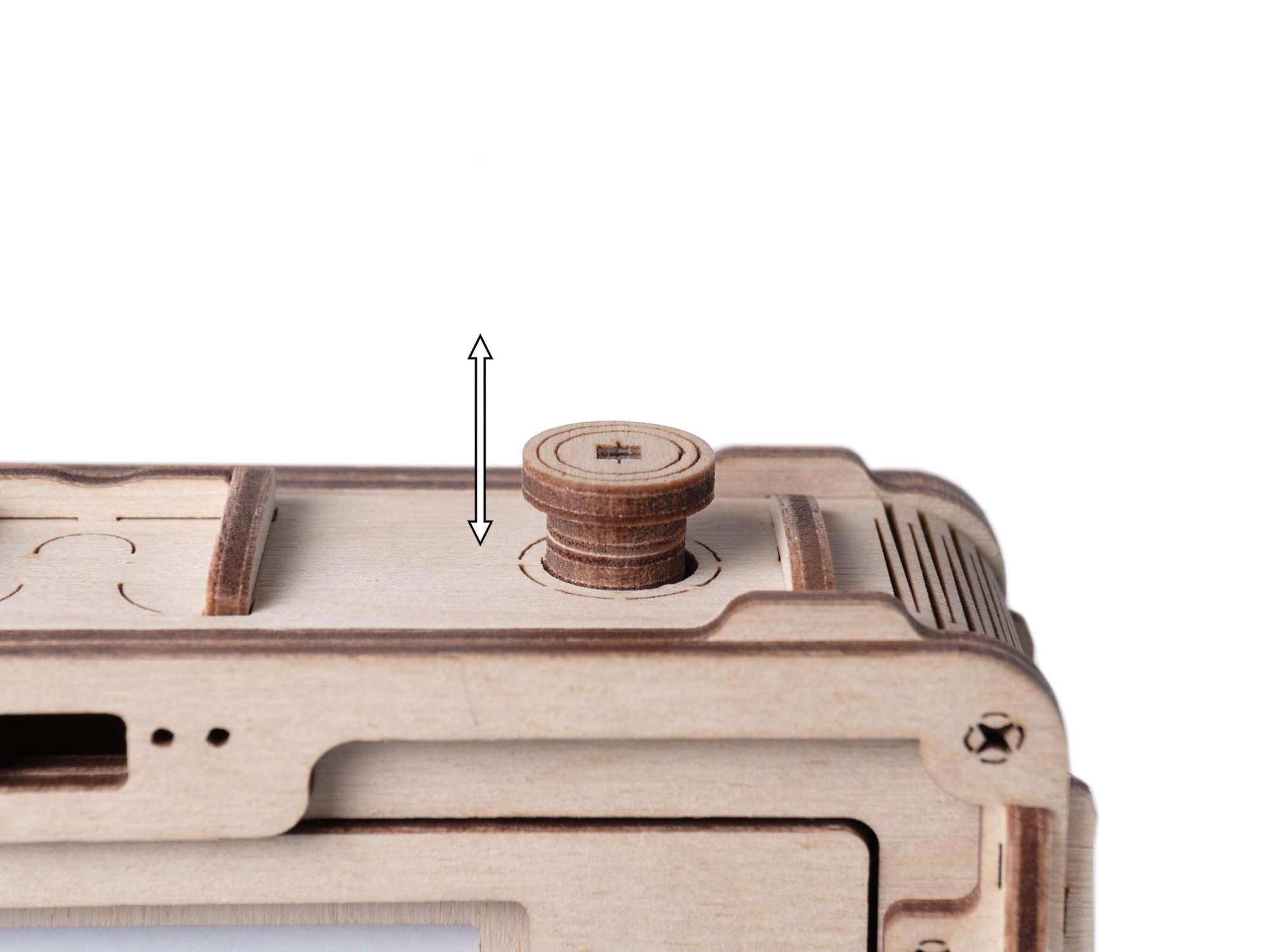 Купить Деревянный конструктор, сборная модель Lemmo Фотоаппарат LTC 700 оптом