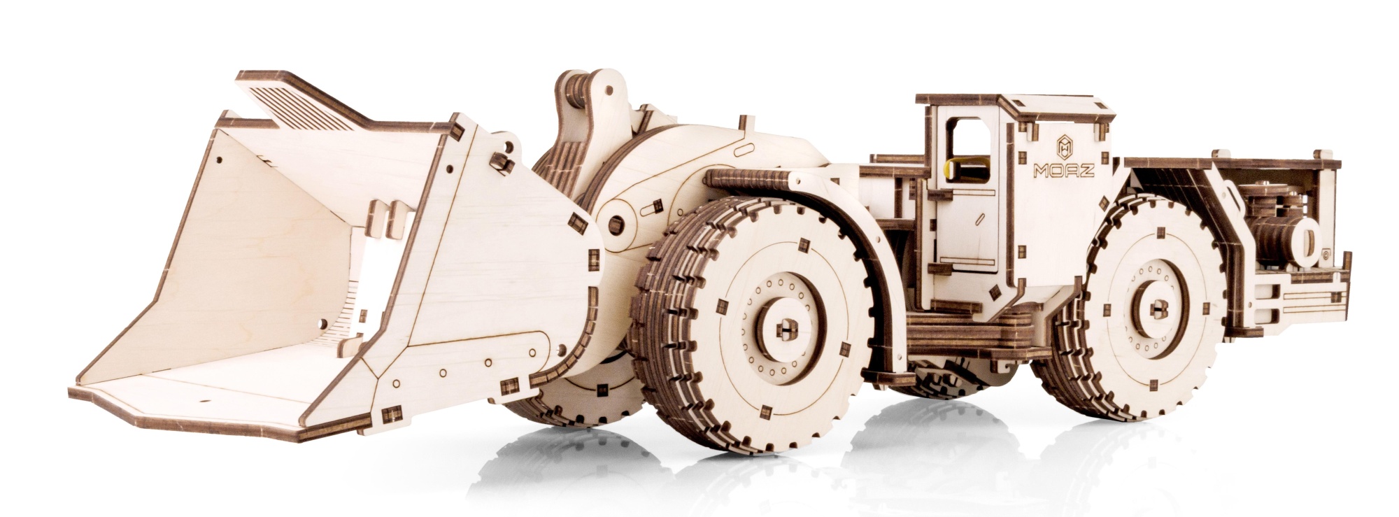 Механическая сборная модель EWA Погрузочная машина МоАЗ 4075