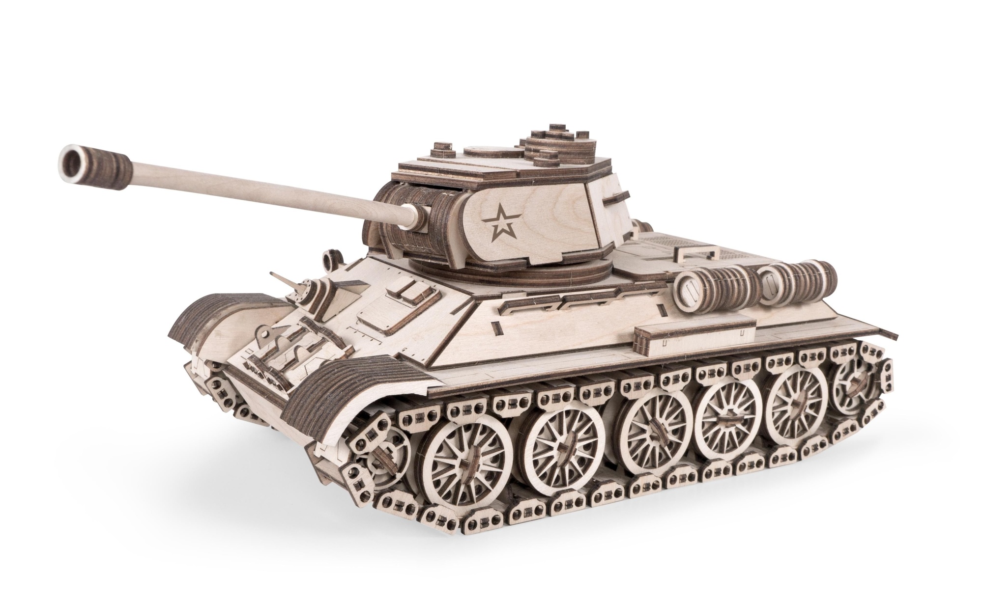 Купить Конструктор из дерева "Армия России" Танк Т-34-85 оптом