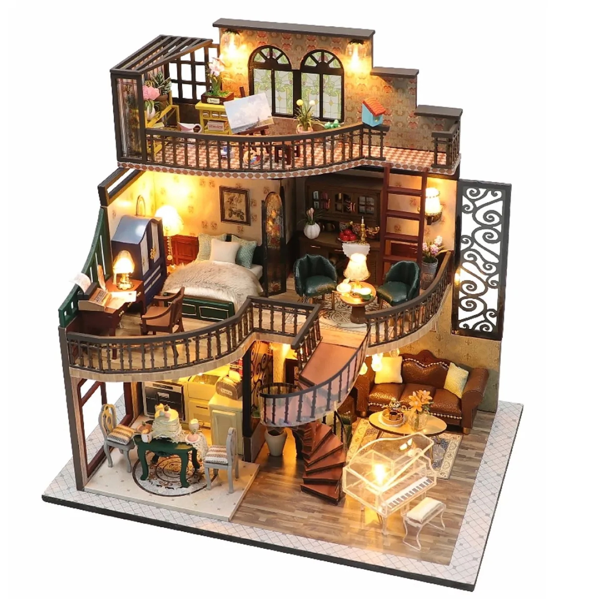 Купить Румбокс, интерьерный конструктор MiniHouse Дом в английском стиле оптом