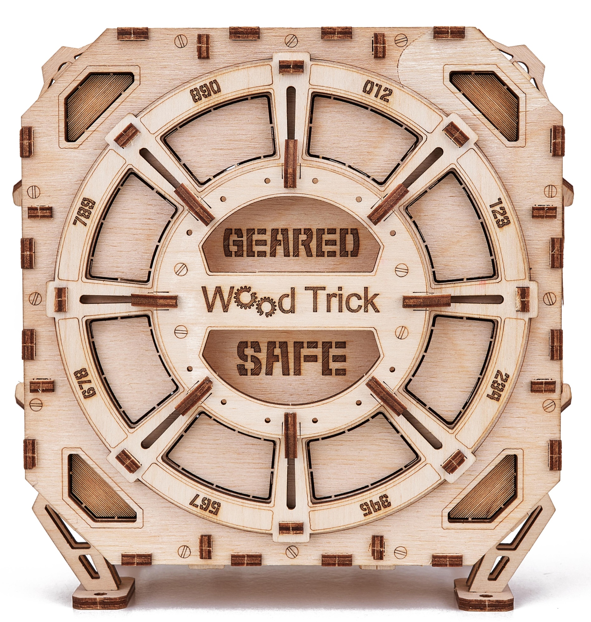 Купить Механическая сборная модель Wood Trick Механический Сейф оптом