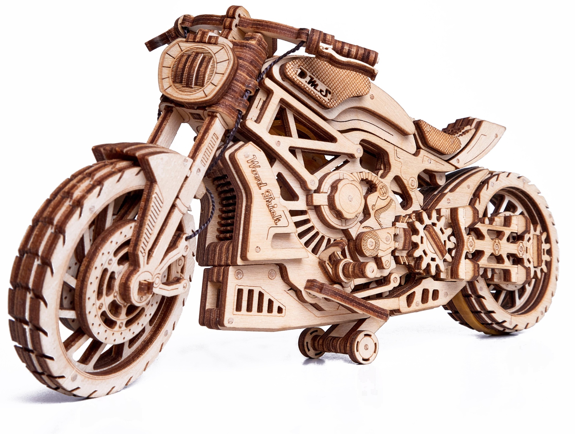 Купить Механическая сборная модель Wood Trick Мотоцикл DMS оптом