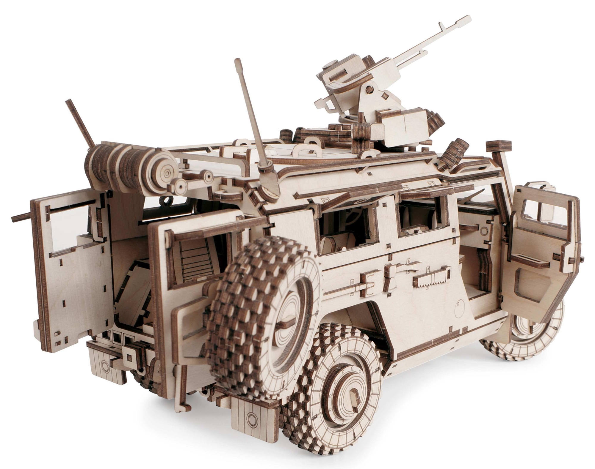 Купить Конструктор из дерева Армия России Бронеавтомобиль оптом